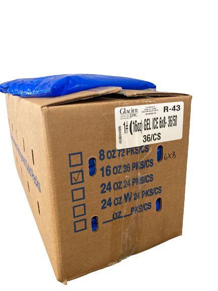 1# (16oz) Gel Ice 6x8" 36/Case